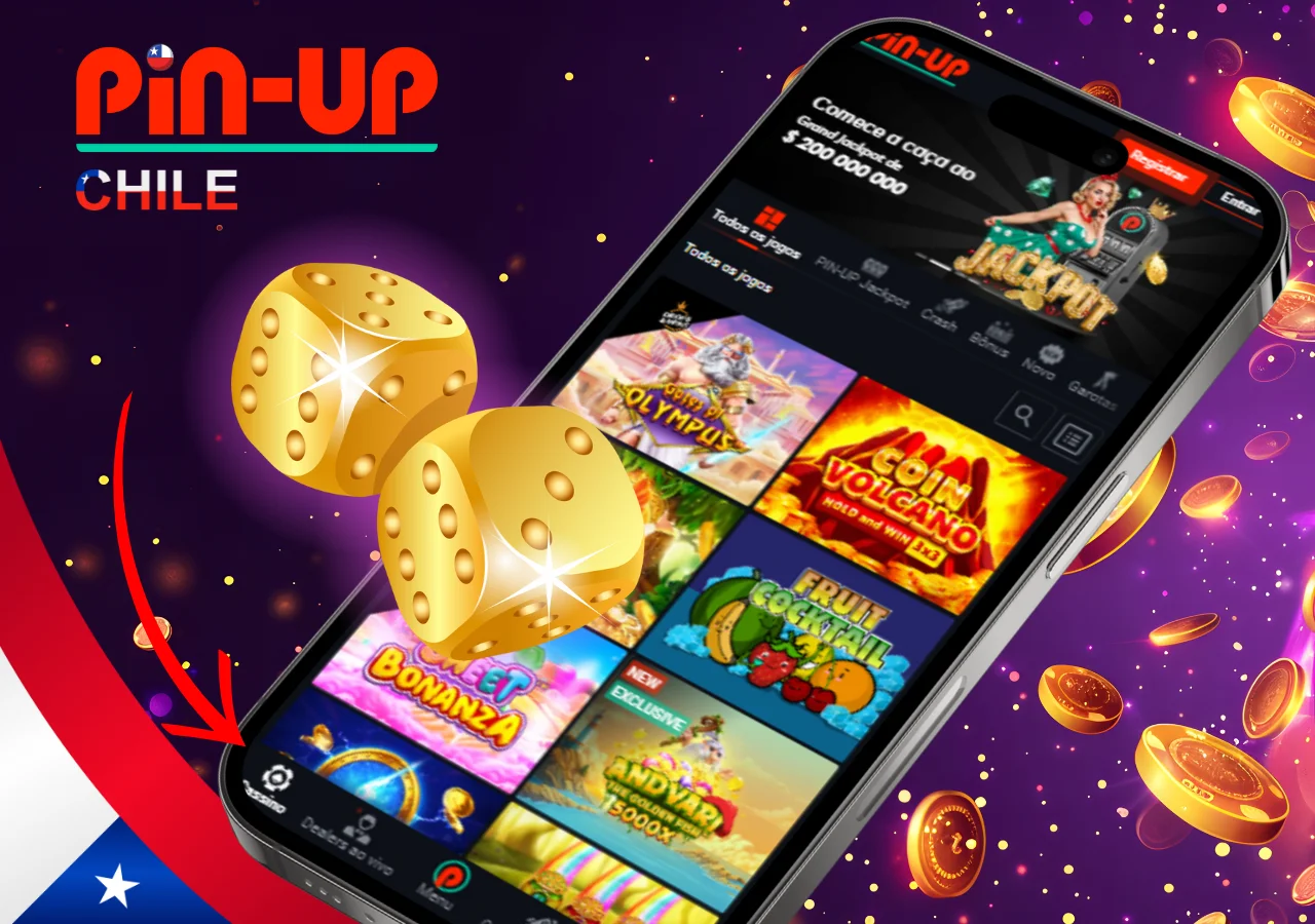 La aplicacion Pin-Up Casino permite acceder a una amplia variedad de juegos de azar y tragamonedas.